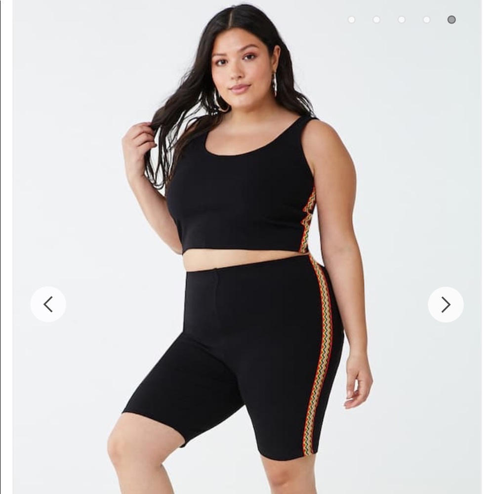 Biker Shorts Set